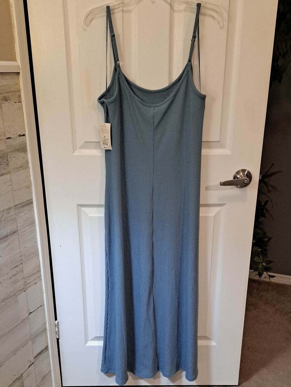 a new day Blue Rib Knit Slip Dress - Picture 2 of 11